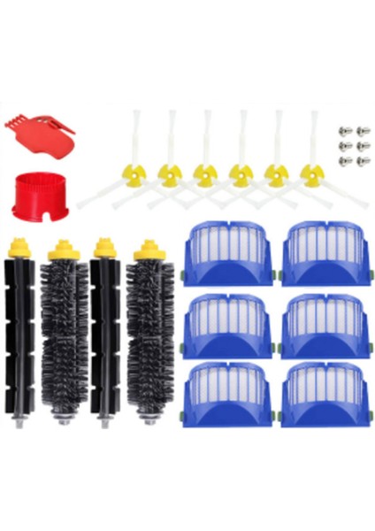 614 620 671 692 Robotlu Süpürge Aksesuarları Için Yedek Parçalar Ana Fırça Yan Fırça Hepa Filtre (Yurt Dışından)