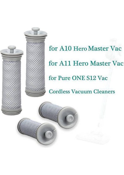 A10 Hero/master, A11 Hero/master ve S11/S12 Kablosuz Elektrikli Süpürge Için Yedek Hepa Filtreleri ve Ön Filtreler (Yurt Dışından)