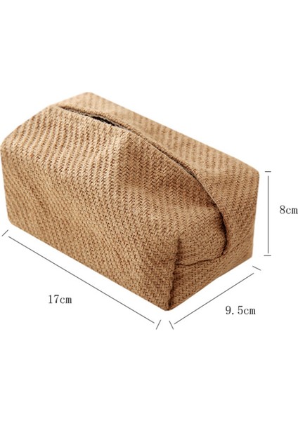 Oturma Odası Masa Peçete Kutuları Konteyner Ev Araba Dağıtıcı Tutucu Için Küçük Doku Kutusu Peçetelik (B) (Yurt Dışından) fiyatları