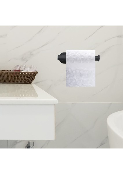 2 Adet Tuvalet Kağıdı Tutucu Banyo Mutfak Tuvalet Duvara Montaj 304 Paslanmaz Çelik Tuvalet Kağıdı Tutucu Depolama Rafı, B (Yurt Dışından)
