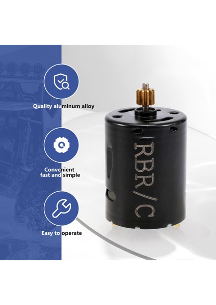 D12 1/10 Rc Araba Yükseltme Parçaları 52000 Rpm 370 Yüksek Hızlı Motor ile 12 T Motor Dişli Aksesuarları (Yurt Dışından)