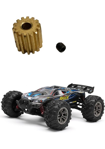 Metal Motor Dişli QWJ05 Xinlehong Q901 Q902 Q903 1/16 Rc Araba Yedek Parça Aksesuarları (Yurt Dışından) indirimleri