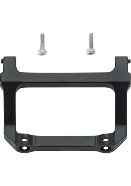 Eksenel SCX24 AXI00001 C10 1/24 Rc Paletli Araba Metal Ön Tampon Montaj Braketi Kiriş Yükseltme Parçaları Aksesuarları, 2 (Yurt Dışından)