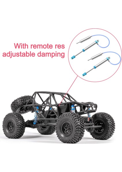 2 Adet Negatif Basınç Piggyback 1/10 Rc Paletli Araba Eksenel SCX10 RR10 Wraith Capra TRX4,120MM (Yurt Dışından) modelleri