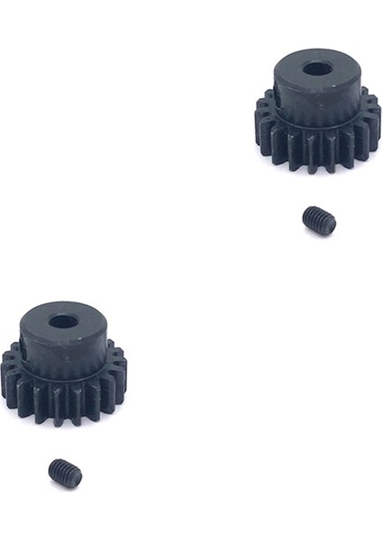 2 Adet Çelik 19 T Motor Dişli Pinyon Dişli 124016-2178 144002 144010 124016 124017 Fırçasız Rc Araba Yükseltme Parçaları (Yurt Dışından)
