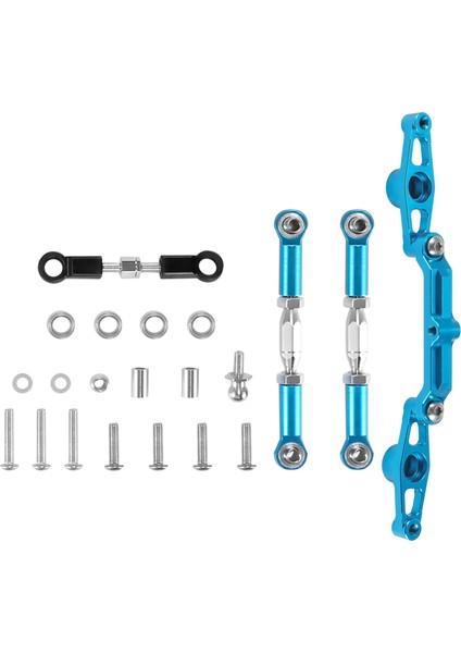 Alüminyum Alaşımlı Rulman Krank Direksiyon Seti TT02B TT-02B 1/10 Rc Araba Yükseltme Parçaları Aksesuarları (Yurt Dışından)