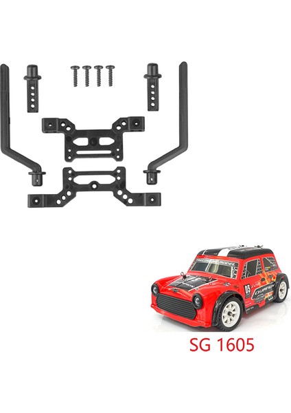 SG1605 Ön ve Arka Gövde Direkleri Montaj Kabuğu Sütun Seti SG1605 Sg 1605 1/16 Rc Araba Yedek Parça Aksesuarları (Yurt Dışından)