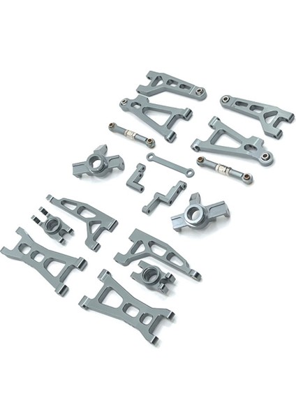 Salıncak Kolu Direksiyon Grubu Kupası 16207 16208 16209 16210 H16 Uzaktan Kumanda Araba Aksesuarları Metal Yükseltme Kiti, Kırmızı (Yurt Dışından)