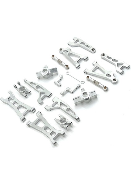 Salıncak Kolu Direksiyon Grubu Kupası 16207 16208 16209 16210 H16 Uzaktan Kumanda Araba Aksesuarları Metal Yükseltme Kiti, Kırmızı (Yurt Dışından)