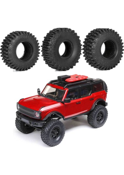 1.0 Inç Yumuşak Lastikler 55X23MM Kaya Arazi 1/24 Rc Paletli Araba Eksenel SCX24 TRX4M (Yurt Dışından) fiyatları