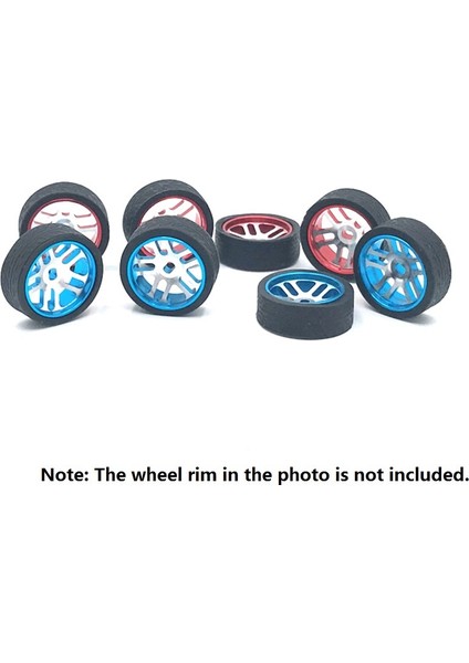 4 Adet Kauçuk Lastik Lastik Tekerlek K969 K989 P929 IW04M IW02 Mini-Z Mini-D Mini-Q 1/28 Rc Drift Araba Yarışı (Yurt Dışından)