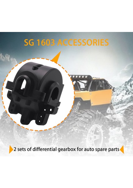 2 Takım Diferansiyel Şanzıman Kutusu Sg 1603 Sg 1604 SG1603 SG1604 1/16 Rc Araba Yedek Parça Aksesuarları (Yurt Dışından) fırsatları