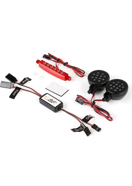 Rovan Km Baja 5b 1/5 Rc Araba Yükseltme Parçaları Için Denetleyicili Ön ve Arka Işık Lambası, Kırmızı (Yurt Dışından) modelleri
