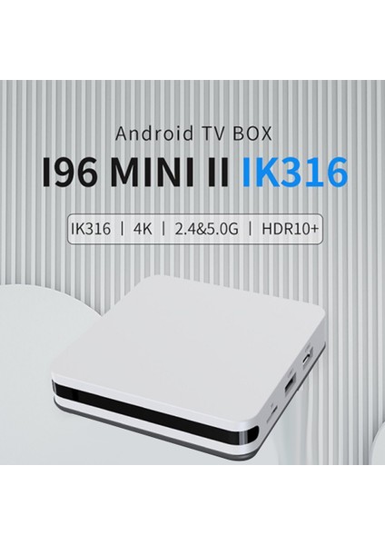 I96MINI Iı Tv Kutusu 1 GB + 8 GB 4 K Android 10.0 Akıllı Tv Kutusu 2.4g 5g Wifi Medya Oynatıcı Set Üstü Kutusu Ingiltere Tak (Yurt Dışından) fiyatları