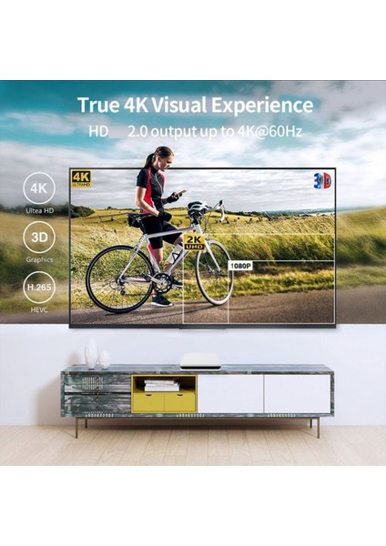 I96MINI Iı Tv Kutusu 1 GB + 8 GB 4 K Android 10.0 Akıllı Tv Kutusu 2.4g 5g Wifi Medya Oynatıcı Set Üstü Kutusu Ingiltere Tak (Yurt Dışından) modelleri