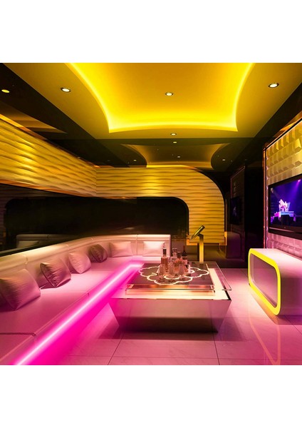 10M Rgb Işık 3528 600LED Esnek LED Işık Şeridi, Cadılar Bayramı Noel Için 44 Anahtar Uzaktan Kumandalı (Ab Tak) (Yurt Dışından)