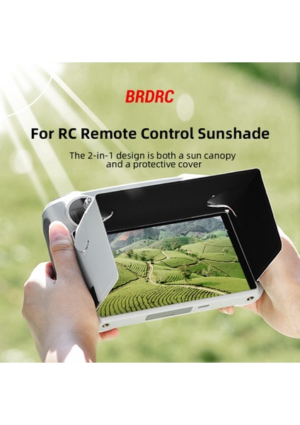 Mini 3pro Rc Için Ekran Uzaktan Kumandalı Vizör AIR2S Çok Fonksiyonlu Işık Engelleyici Vizör Aksesuarları (Yurt Dışından)