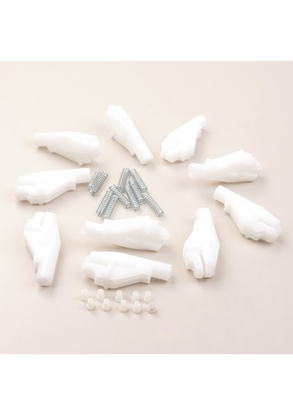 BCP048 10 Adet Cam Kriko Indirme Kaldırma Mekanizma Kablo Ucu Halat Dübeli Tip BCP048