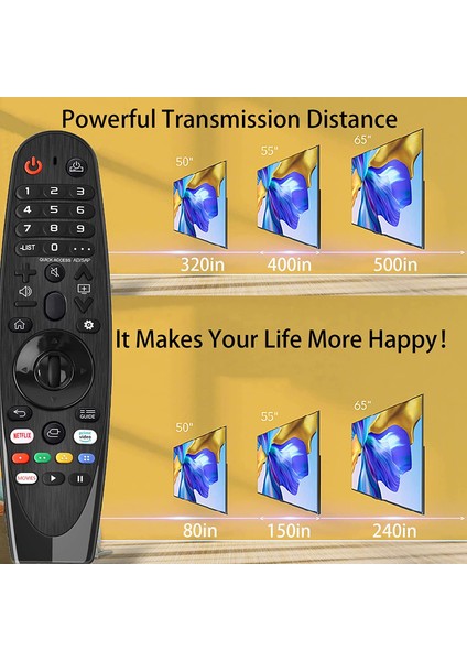 AN-MR20GA Lg Akıllı Tv Uzaktan Kumandası Için Evrensel Uzaktan Kumanda Uyumlu (Ses Işlevi Yok Işaretçi Işlevi Yok) (Yurt Dışından) fırsatları