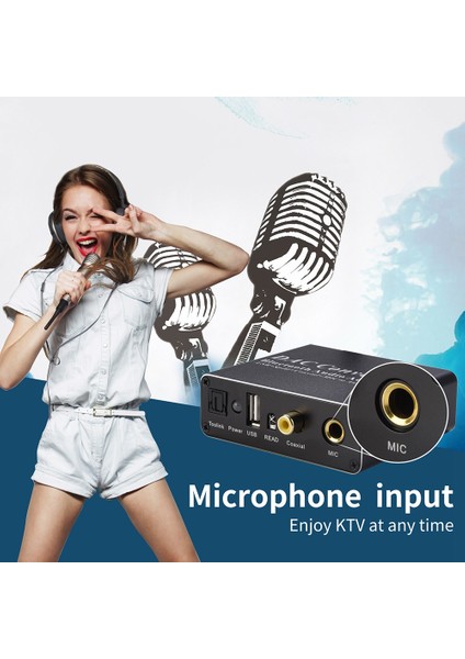 Dijital Dac Dekoder Optik - Rca Dönüştürücü Bluetooth 5.0 Alıcı Optik Koaksiyel Dijital Ses - Analog Dönüştürücü (Yurt Dışından)