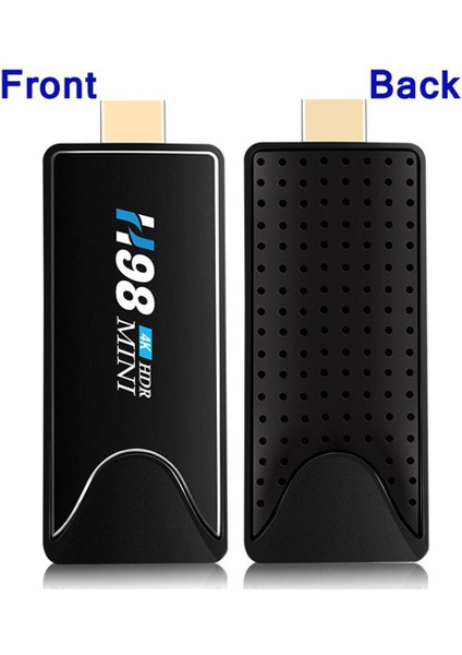 H98 Mini Tv Çubuk Mini Pc 2g + 16G 4K 3D Allwinner H313 Android 10 Akıllı Tv Kutusu 2.4g 5.8g Wıfı Medya Oynatıcılar Televizyon Kilidi Abd Tak (Yurt Dışından)