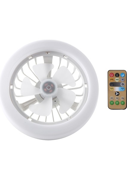 Işık ve Kontrol ile Tavan Vantilatörü E27 Tavan Vantilatörü Soğutma Elektrikli Fan Lambası Avize Odası Ev Dekorasyonu Için (Yurt Dışından)