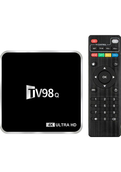 TV98Q Tv Kutusu 2 GB + 16 GB 4 K 265 H313 Android 12.1 Tv Kutusu 2.4g Wifi Set Üstü Kutusu TV98 Medya Oynatıcı Ab Tak (Yurt Dışından) indirimleri