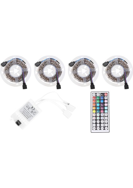 20M Rgb Işık 3528 1200LED Esnek LED Işık Şeridi, Yatak Odası Cadılar Bayramı Noel Için 44 Anahtar Uzaktan Kumandalı (Yurt Dışından)
