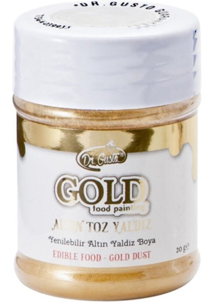 Metalik Toz 10 gr Altın