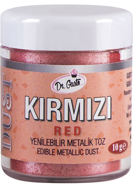 Metalik Toz 10 gr Kırmızı