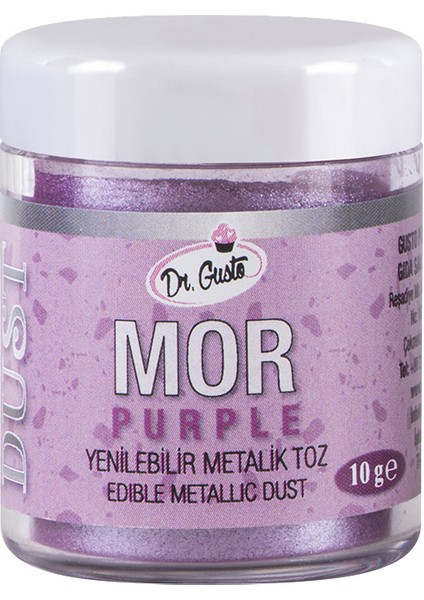 Metalik Toz 10 gr Mor