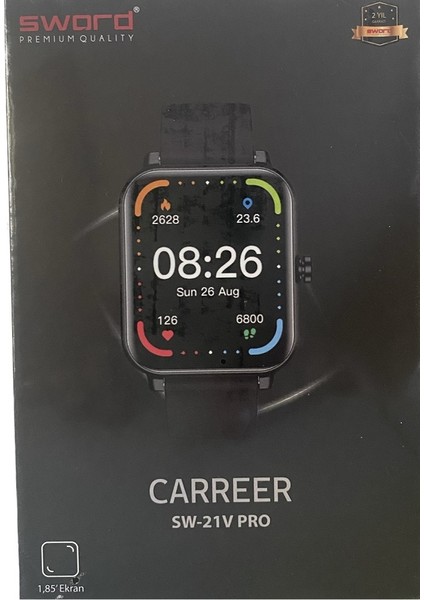 Carreer SW21V Pro Akıllı Saat (Ithalatçı Garantili)