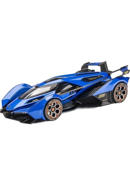 (Köpük Kutusu) Simülasyon 1:22 Lambo V12 Alaşım Spor Araba Modeli Süs Çocuk Oyuncak Canlı Öneri (Yurt Dışından)