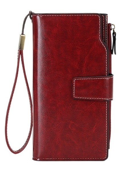 Retro Orta Uzunlukta Kadın Cüzdanı (Yurt Dışından)