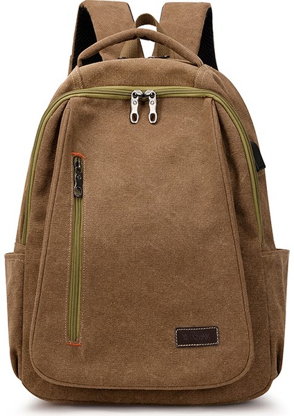 Basit Rahat Kanvas Sırt Çantası (Yurt Dışından)