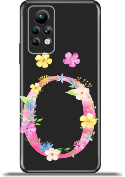 Infinix Note 11 Pro Kılıf Esnek Silikon Kamera Koruma Kişiye Özel Harfler Kai - Ö Harfi