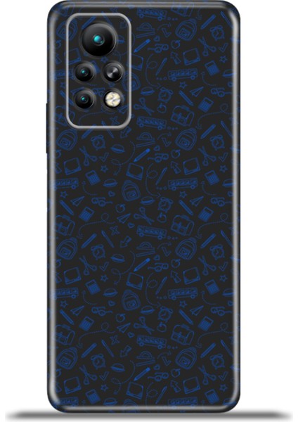 Infinix Note 11 Pro Kılıf Esnek Silikon Kamera Koruma 4K Desenli Özel Tasarım - Haydi Okula