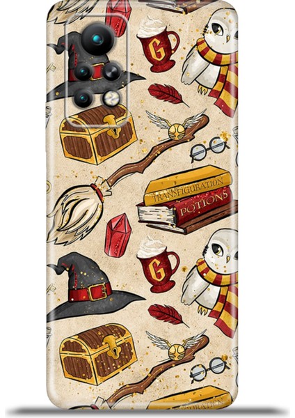 Infinix Note 11 Pro Kılıf Esnek Silikon Kamera Koruma 4K Desenli Özel Tasarım - Gryffindor