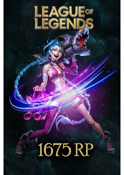 League Of Legend 1675 RP