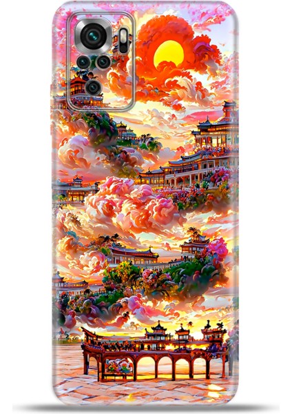 Xiaomi Poco M5S Kılıf Esnek Silikon Kamera Koruma 4K Desenli Özel Tasarım - Uzak Doğu