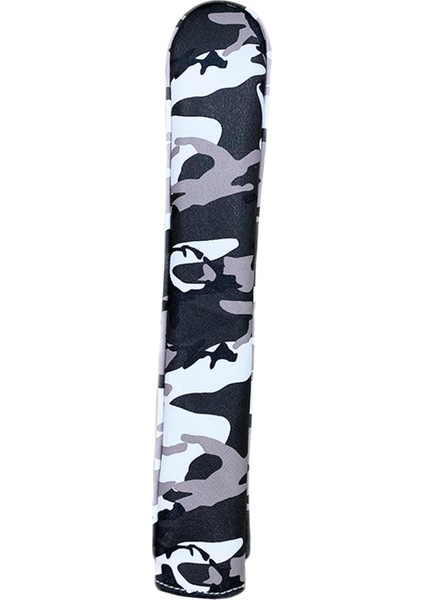 Golf Hizalama Çubukları Kapak Golf Kulübü Kapağı Suni Deri Golf Başörtüsü Gri (Yurt Dışından) indirimleri