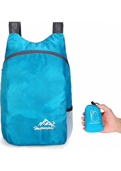 20L Hafif Paketlenebilir Ateş Paketi Kıpırdama Dışarıdaki Ultralight Düşürme Ateş Paketi Daypack Spor Daypack Erkek Kadınlar Için Çanta (Yurt Dışından)