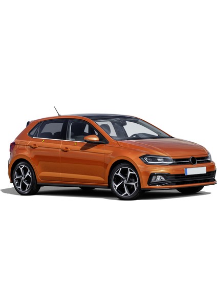 Volkswagen Polo MK6 Krom Cam Çıta 4 Prç. 2017-2021 A+ Kalite