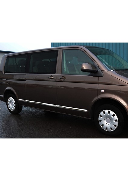 Volkswagen T5 Transporter Krom Yan Kapı Çıtası 7 Prç. (U.ş) 2010 Üzeri A+ Kalite