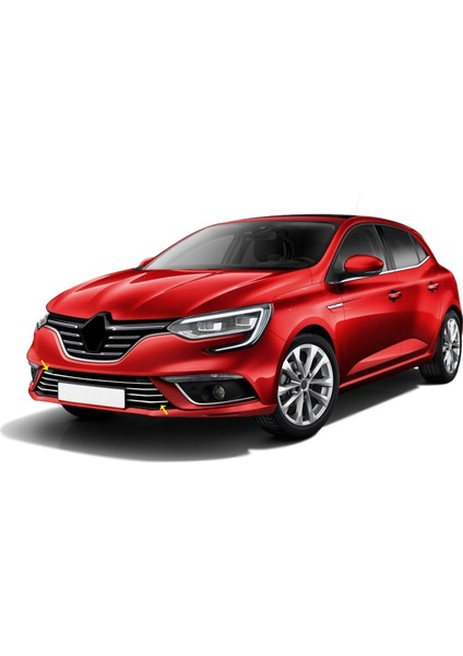 Renault Megane 4 Krom Ön Tampon Çıtası 2016-2020