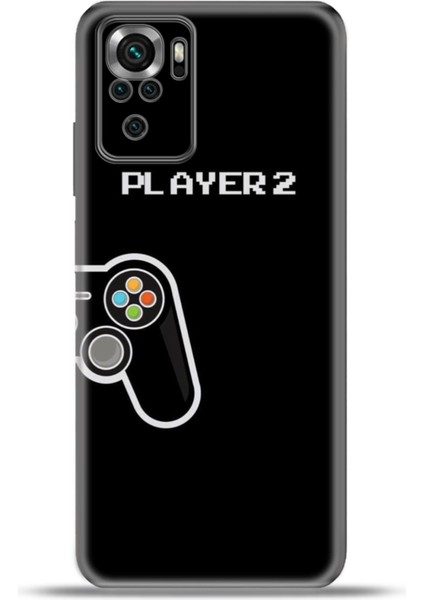 Xiaomi Poco M5S Kılıf Esnek Silikon Kamera Koruma 4K Desenli Özel Tasarım - Player2