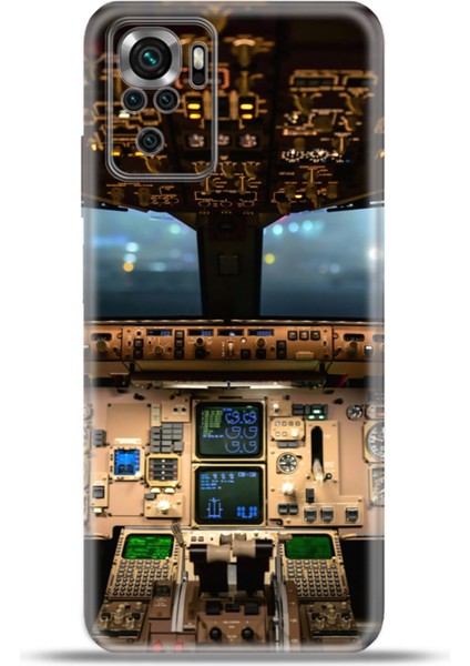 Xiaomi Poco M5S Kılıf Esnek Silikon Kamera Koruma 4K Desenli Özel Tasarım - Kokpit