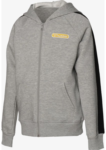 Hmlethan Zıp Hoodıe Çocuk Gri Sweatshirt 921674-2006 fiyatları