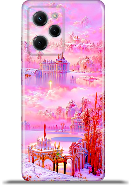 Xiaomi Poco X5 Pro Kılıf Esnek Silikon Kamera Koruma 4K Desenli Özel Tasarım - Aşk Mevsimi