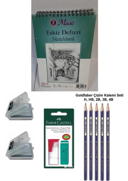 Faber Castell Sketch Set Karmaofis2